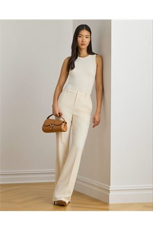 Woven-Straight-Pants-City Crepe LAUREN RALPH LAUREN | Pantaloni | 200P08857002